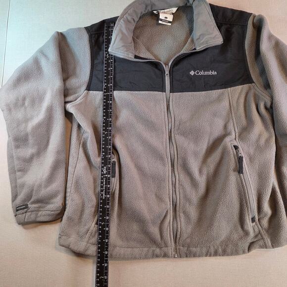 Columbia Interchange Bugaboo Fleece Liner Jacket Men’s L Gray Black - Picture 9 of 16